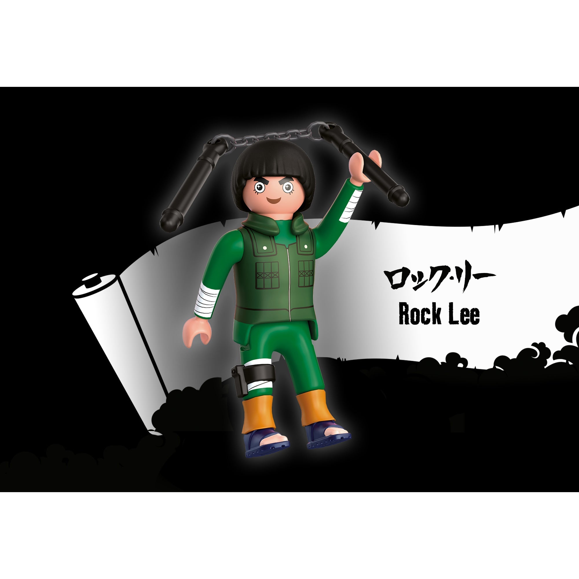 ROCK LEE - PLAYMOBIL NARUTO (PM71118) - Libelula Vesela - Jucarii