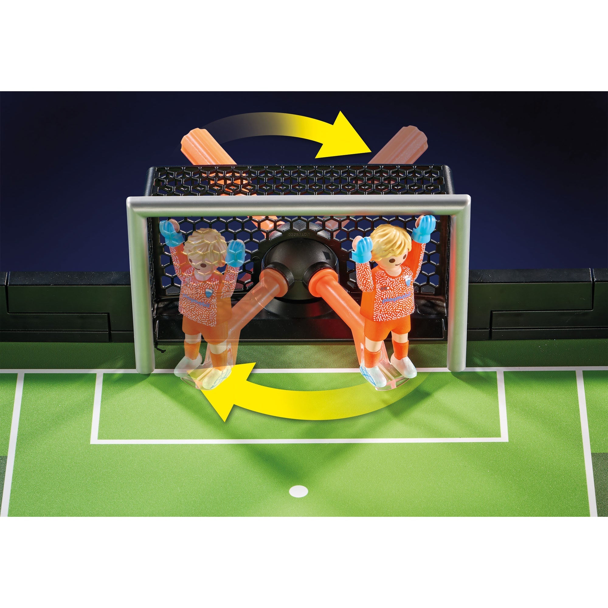 STADION DE FOTBAL - PLAYMOBIL SPORTS & ACTION (PM71120) - Libelula Vesela - Jucarii