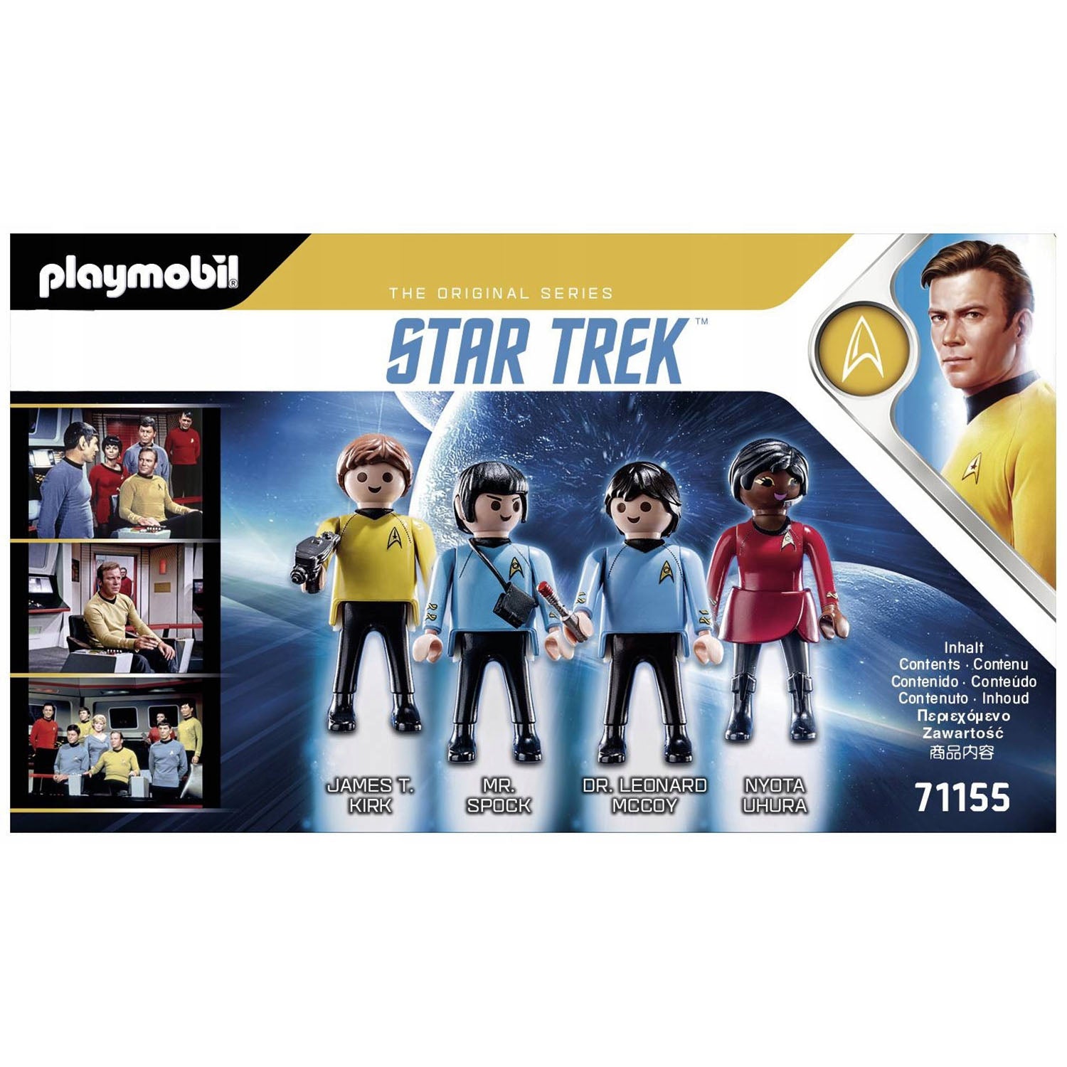 SET 4 FIGURINE DE COLECTIE STAR TREK - PLAYMOBIL STARTREK (PM71155) - Libelula Vesela - Jucarii