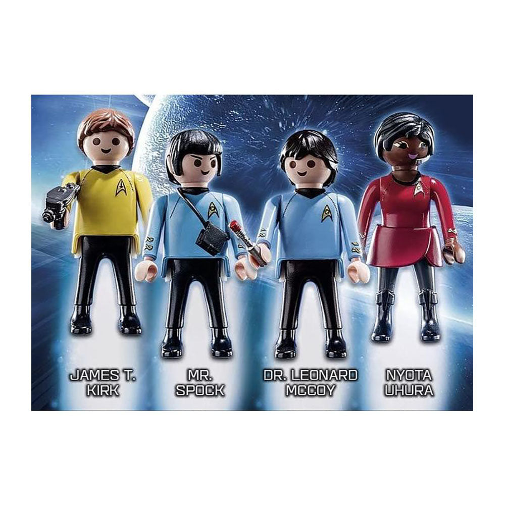 SET 4 FIGURINE DE COLECTIE STAR TREK - PLAYMOBIL STARTREK (PM71155) - Libelula Vesela - Jucarii