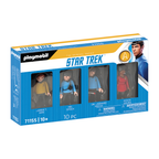 SET 4 FIGURINE DE COLECTIE STAR TREK - PLAYMOBIL STARTREK (PM71155) - Libelula Vesela - Jucarii