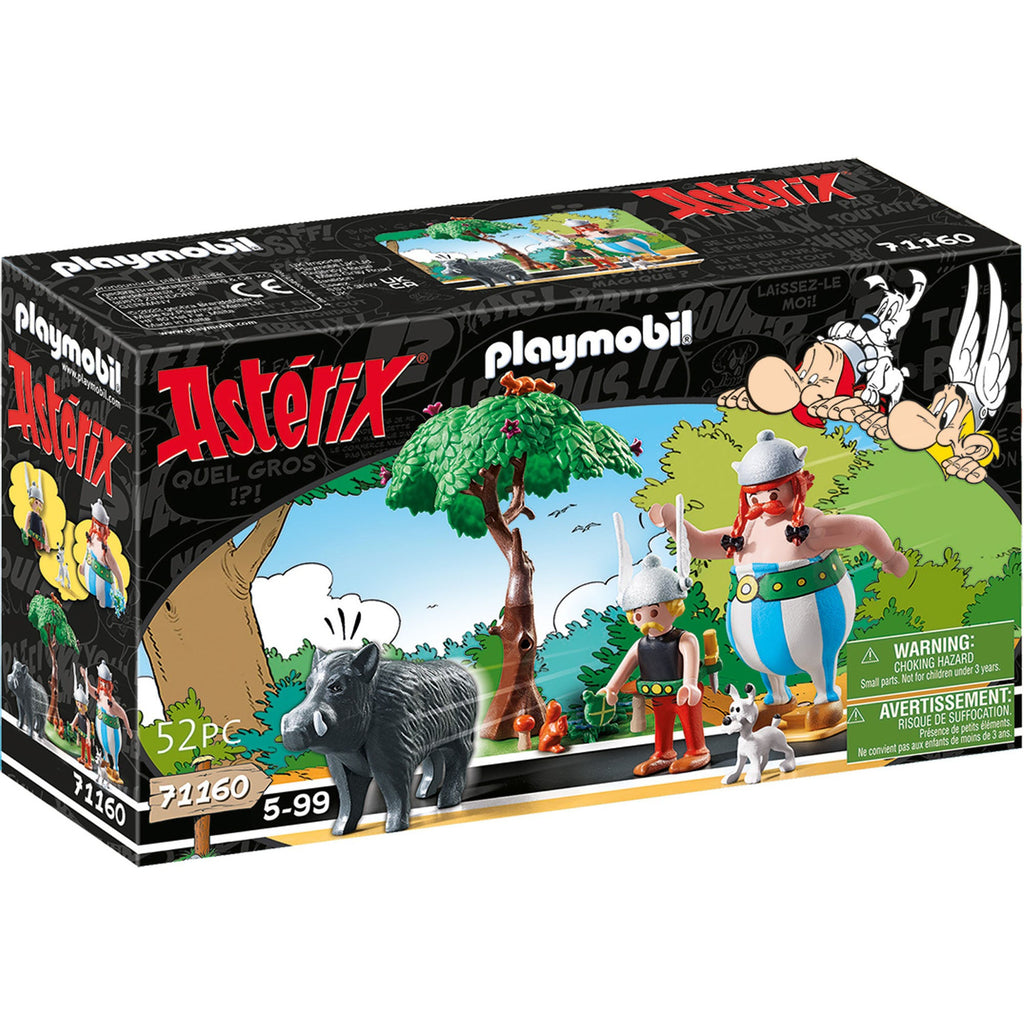 ASTERIX - VANATOAREA PORCULUI SALBATIC - PLAYMOBIL ASTERIX (PM71160) - Libelula Vesela - Jucarii