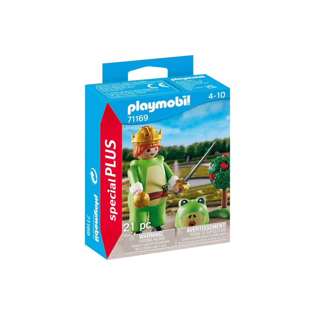 FIGURINA PRINT CU COSTUM DE BROASCA - PLAYMOBIL FIGURES (PM71169) - Libelula Vesela - Jucarii