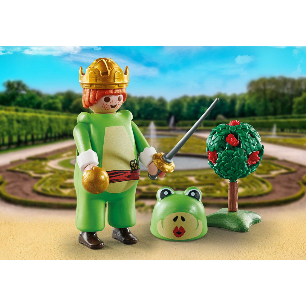 FIGURINA PRINT CU COSTUM DE BROASCA - PLAYMOBIL FIGURES (PM71169) - Libelula Vesela - Jucarii
