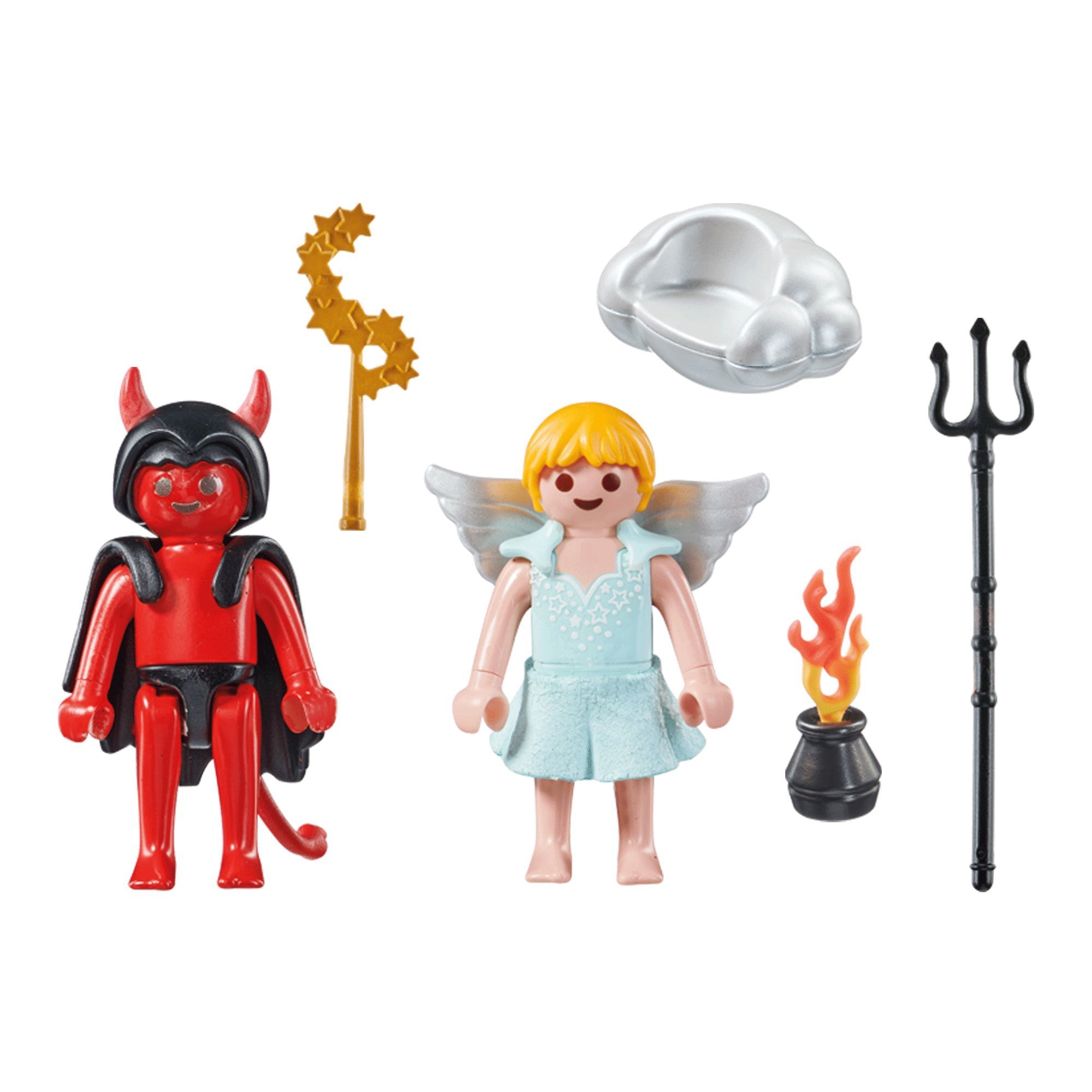 FIGURINE MICUL INGER SI MICUL DEMON - PLAYMOBIL FIGURES (PM71170) - Libelula Vesela - Jucarii