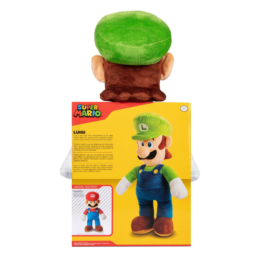 NINTENDO MARIO - JUCARIE DE PLUS, LUIGI, 50 CM - JAKKS PACIFIC (64457) - Libelula Vesela - Jucarii