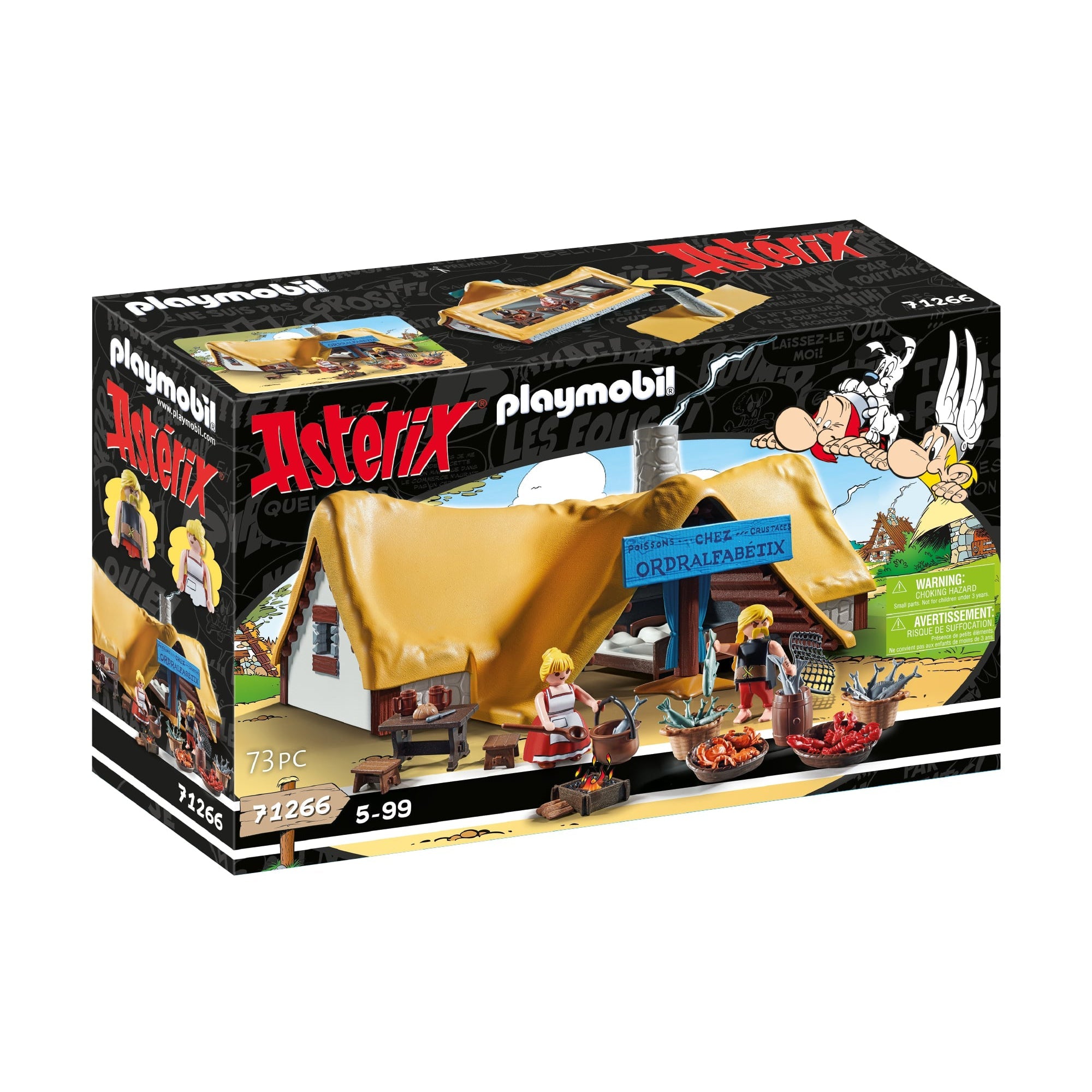 ASTERIX - COLIBA LUI UNHYGIENIX - PLAYMOBIL ASTERIX (PM71266) - Libelula Vesela - Jucarii