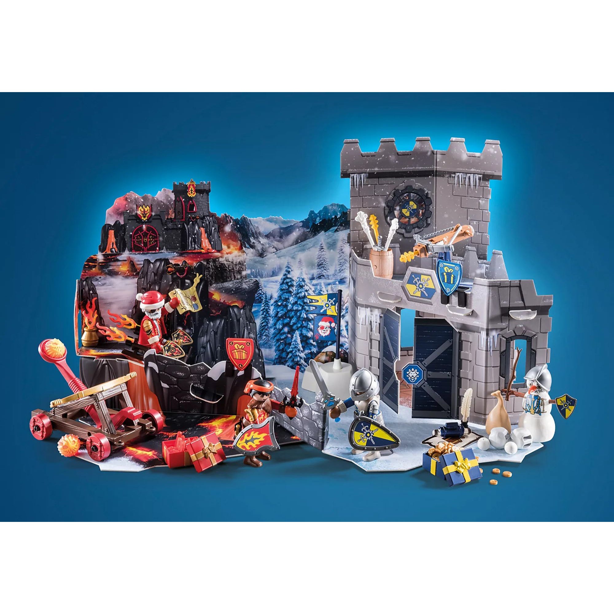 CALENDAR CRACIUN - NOVELMORE BATAIE CU ZAPADA - PLAYMOBIL CHRISTMAS (PM71346) - Libelula Vesela - Jucarii