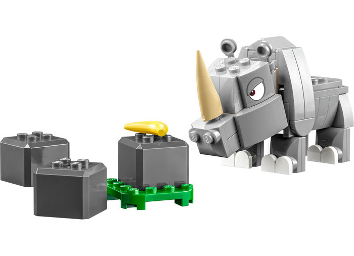 SET DE EXTINDERE - RINOCERUL RAMBI - LEGO SUPER MARIO - LEGO (71420) - Libelula Vesela - Jucarii
