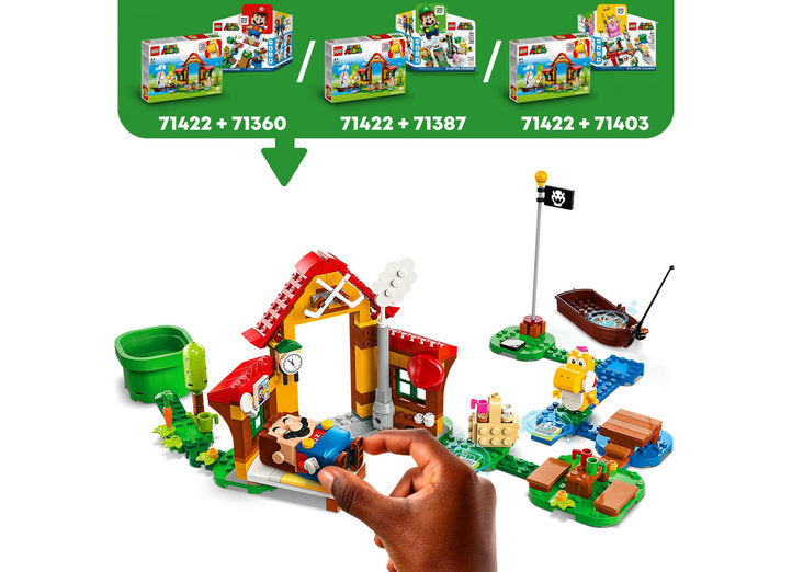 SET DE EXTINDERE PICNIC LA CASA LUI MARIO - LEGO SUPER MARIO - LEGO (71422) - Libelula Vesela - Jucarii