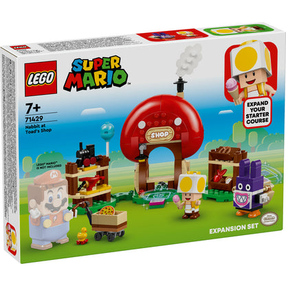 SET DE EXTINDERE: NABBIT LA MAGAZINUL LUI TOAD - LEGO SUPER MARIO - LEGO (71429) - Libelula Vesela - Jucarii