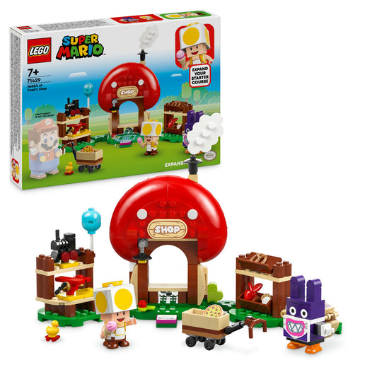 SET DE EXTINDERE: NABBIT LA MAGAZINUL LUI TOAD - LEGO SUPER MARIO - LEGO (71429) - Libelula Vesela - Jucarii