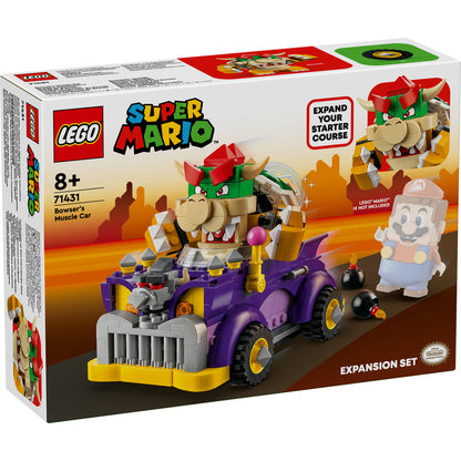 SET DE EXTINDERE: MASINA LUI BOWSER - LEGO SUPER MARIO - LEGO (71431) - Libelula Vesela - Jucarii