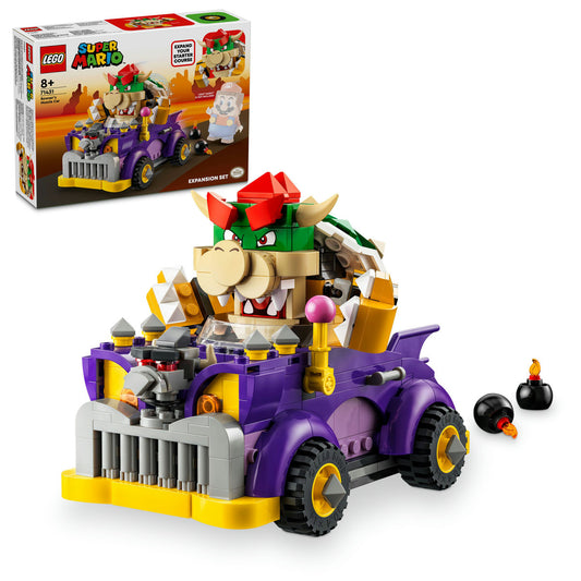 SET DE EXTINDERE: MASINA LUI BOWSER - LEGO SUPER MARIO - LEGO (71431) - Libelula Vesela - Jucarii