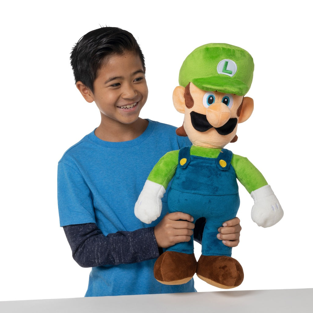 NINTENDO MARIO - JUCARIE DE PLUS, LUIGI, 50 CM - JAKKS PACIFIC (64457) - Libelula Vesela - Jucarii