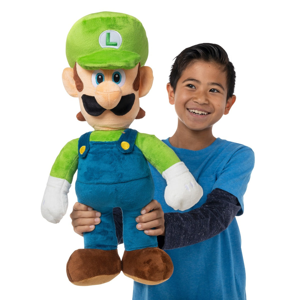 NINTENDO MARIO - JUCARIE DE PLUS, LUIGI, 50 CM - JAKKS PACIFIC (64457) - Libelula Vesela - Jucarii