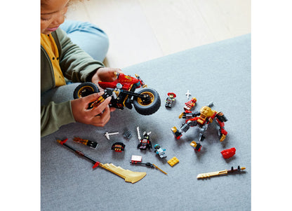 MOTOCICLETA ROBOT EVO A LUI KAI - LEGO NINJAGO - LEGO (71783) - Libelula Vesela - Jucarii