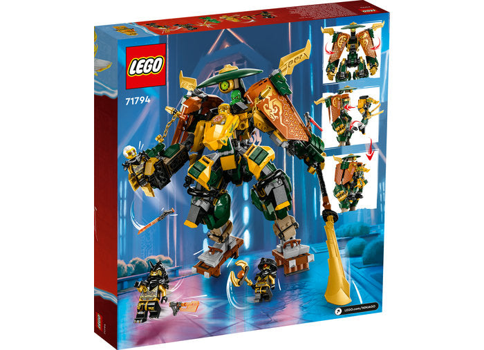 ROBOTII LUI LLOYD SI ARIN - LEGO NINJAGO - LEGO (71794) - Libelula Vesela - Jucarii
