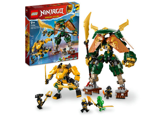 ROBOTII LUI LLOYD SI ARIN - LEGO NINJAGO - LEGO (71794) - Libelula Vesela - Jucarii