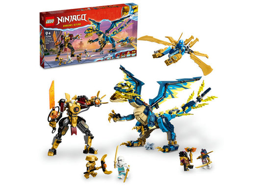 DRAGONUL ELEMENTAL VS. ROBOTUL IMPARATESEI - LEGO NINJAGO - LEGO (71796)