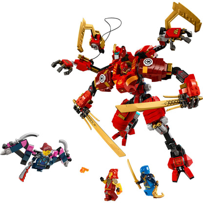 ROBOTUL NINJA CATARATOR AL LUI KAI - LEGO NINJAGO - LEGO (71812) - Libelula Vesela - Jucarii
