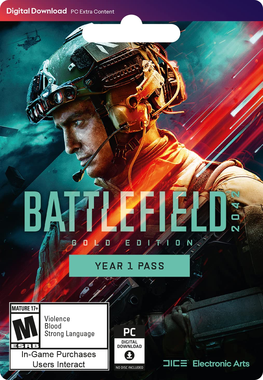 BATTLEFIELD 2042 - YEAR 1 PASS - ORIGIN - PC - WORLDWIDE - MULTILANGUAGE - Libelula Vesela - Jocuri video