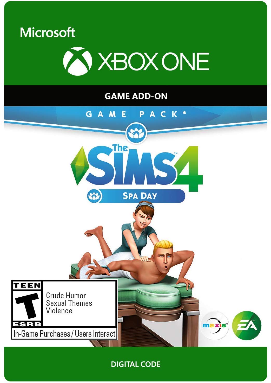 THE SIMS 4: SPA DAY - EXPANSION PACK - XBOX LIVE - MULTILANGUAGE - EU - XBOX ONE - Libelula Vesela - Jocuri video