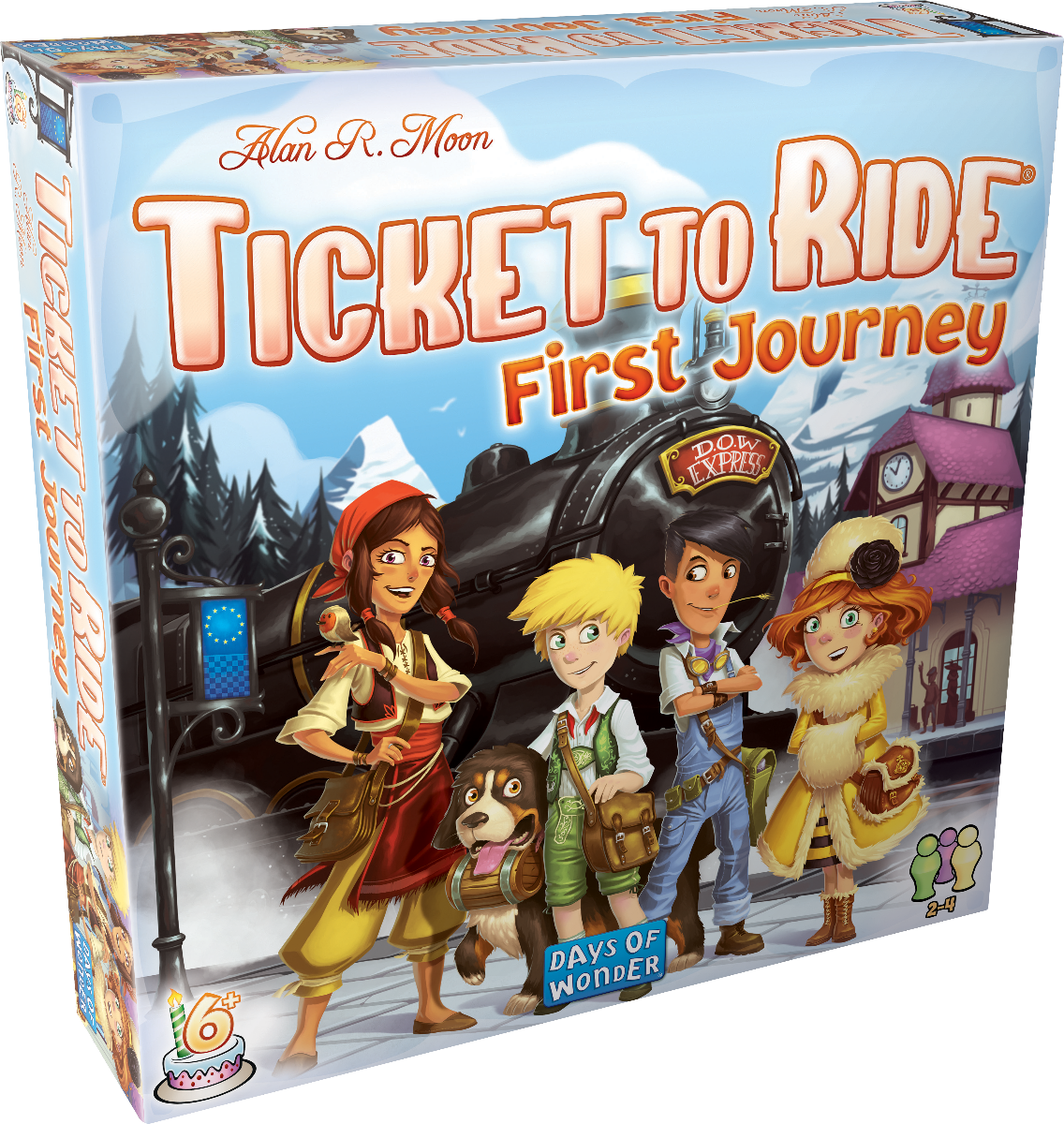 TICKET TO RIDE 1ST JOURNEY EUROPE - DAYS OF WONDER (721827) - Libelula Vesela - Jucarii