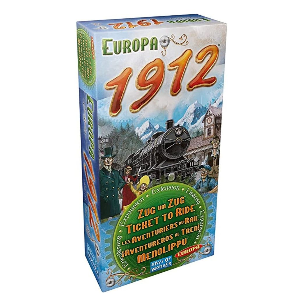 JOC DE SOCIETATE TICKET TO RIDE EUROPE 1912, LIMBA ENGLEZA - DAYS OF WONDER (729811) - Libelula Vesela - Jucarii