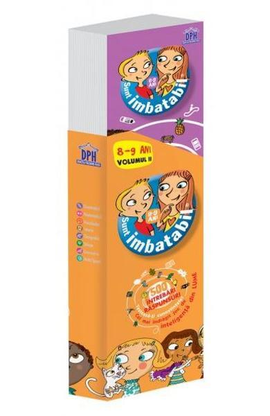 SUNT IMBATABIL - INTREBARI SI RASPUNSURI - 8 - 9 ANI - VOLUMUL II - DPH (978-606-683-078-2) - Libelula Vesela - Carti