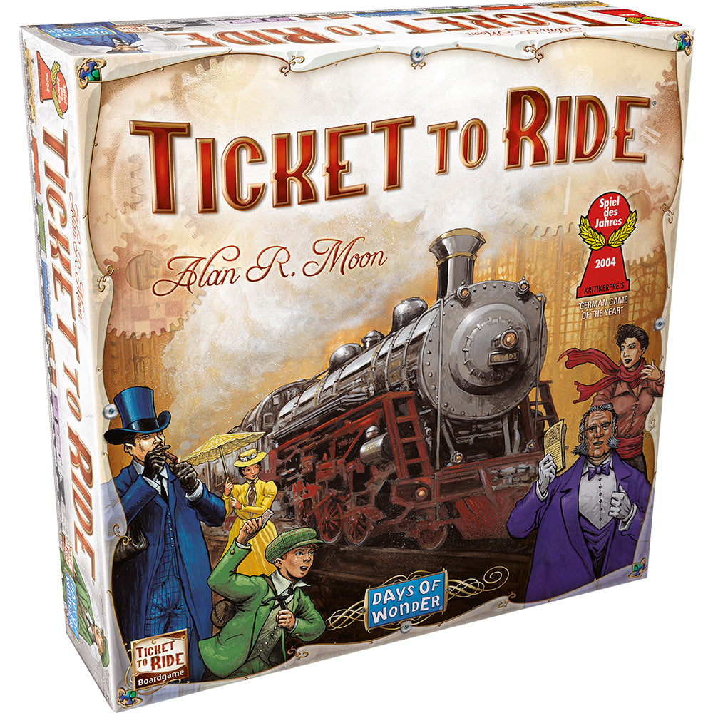 JOC DE SOCIETATE TICKET TO RIDE - DAYS OF WONDER (721801) - Libelula Vesela - Jucarii