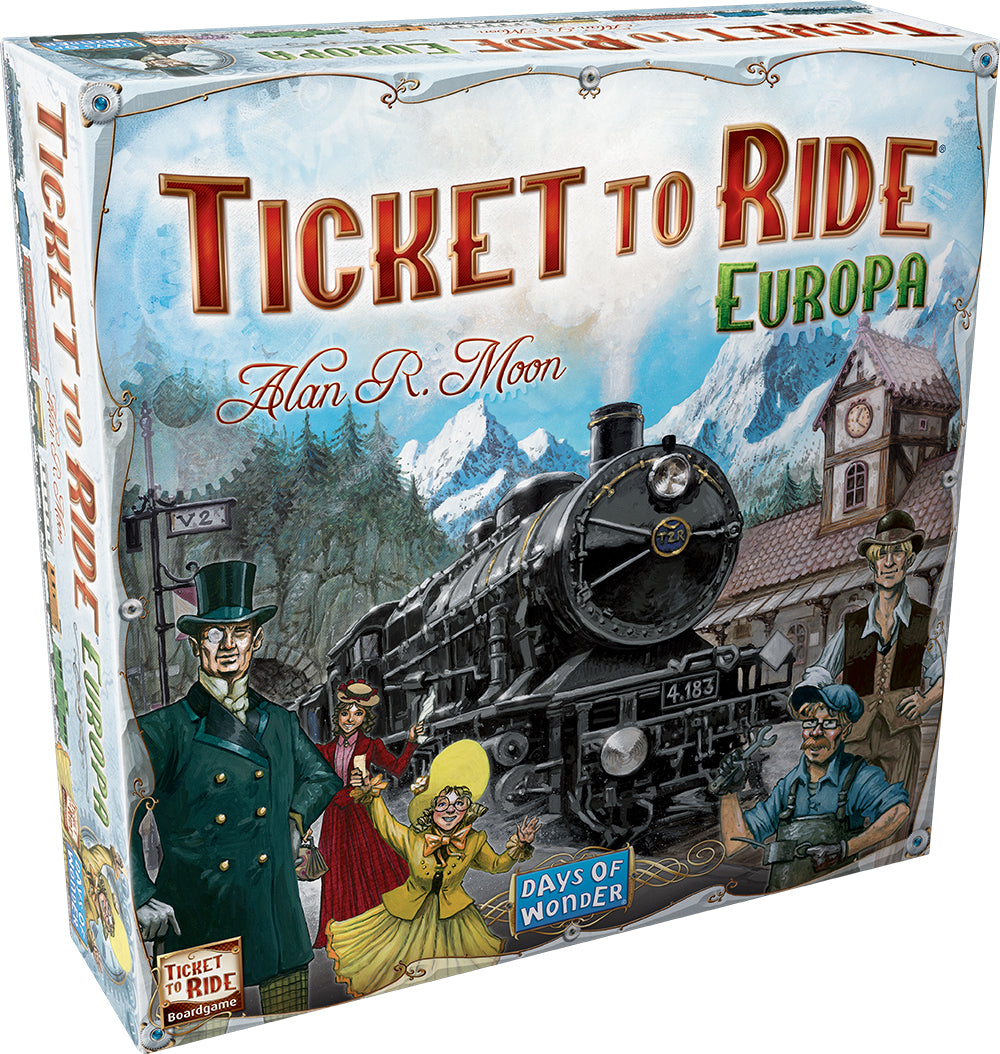 JOC DE SOCIETATE TICKET TO RIDE EUROPA - DAYS OF WONDER (721802) - Libelula Vesela - Jucarii