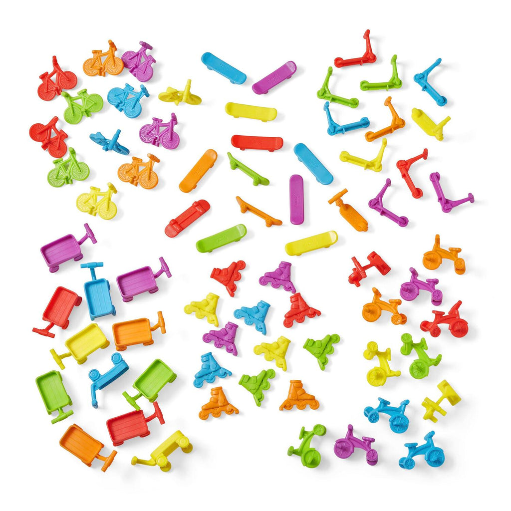 SET SORTAT SI NUMARAT - VEHICULELE MELE - HAND2MIND (94439) - Libelula Vesela - Jucarii