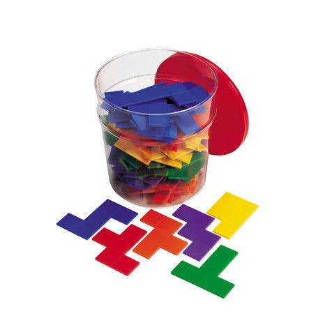 SET FORME GEOMETRICE - PENTOMINO (LER0286-6) - Libelula Vesela - Jucarii