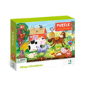 PUZZLE - PERIPETII LA FERMA (60 PIESE) - DODO (DO300377) - Libelula Vesela - Jucarii