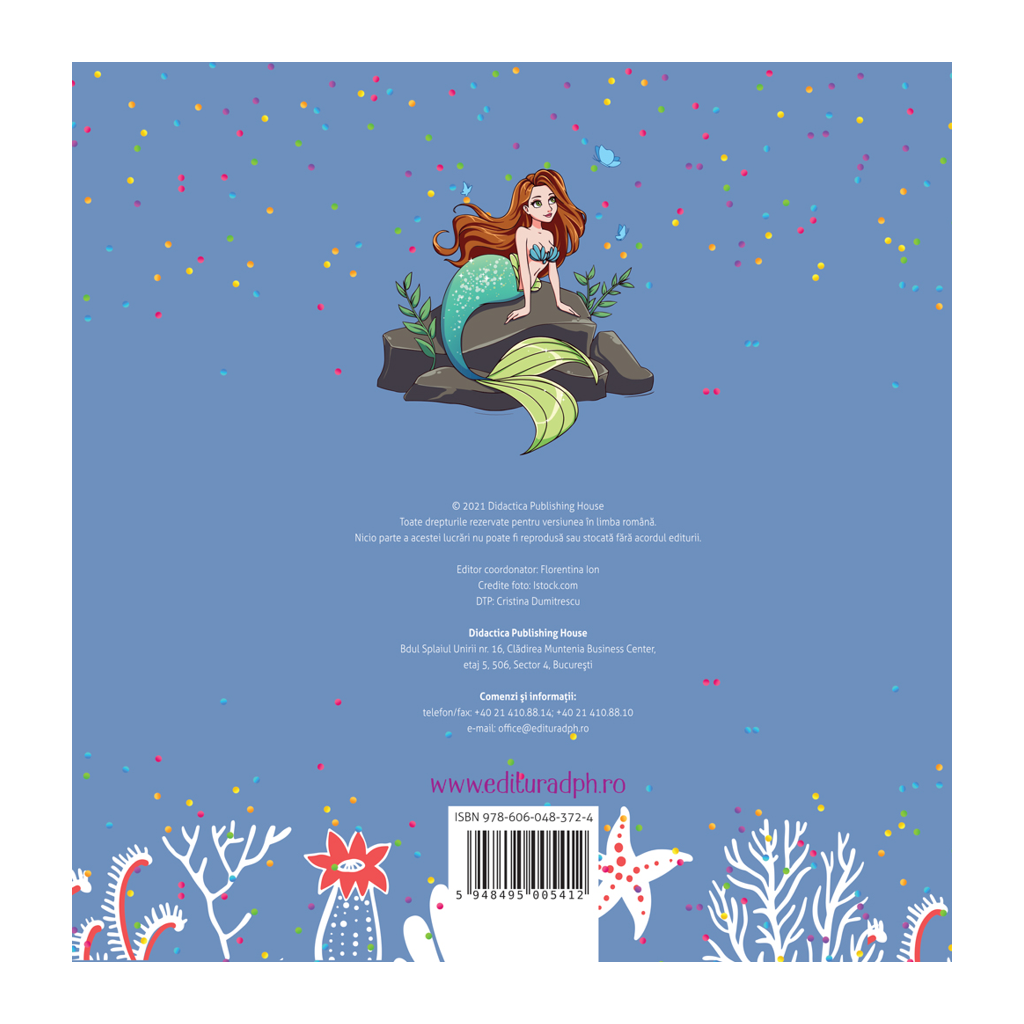 COLOREZ SIRENE SI ZANE - DPH (978-606-048-372-4) - Libelula Vesela - Carti