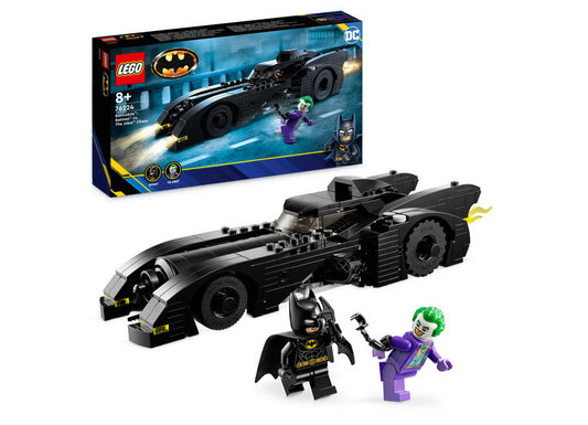 BATMOBILE: BATMAN PE URMELE LUI JOKER - LEGO DC SUPER HEROES - LEGO (76224) - Libelula Vesela - Jucarii