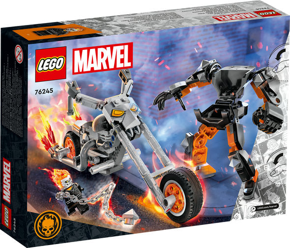 ROBOT SI MOTOCICLETA GHOST RIDER - LEGO MARVEL SUPER HEROES - LEGO (76245) - Libelula Vesela - Jucarii