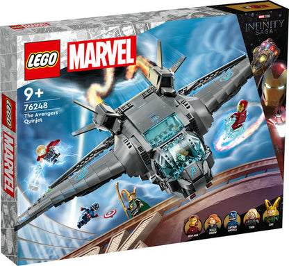 QUINJETUL AVENGERS - LEGO MARVEL SUPER HEROES - LEGO - 76248 - Libelula Vesela - Jucarii