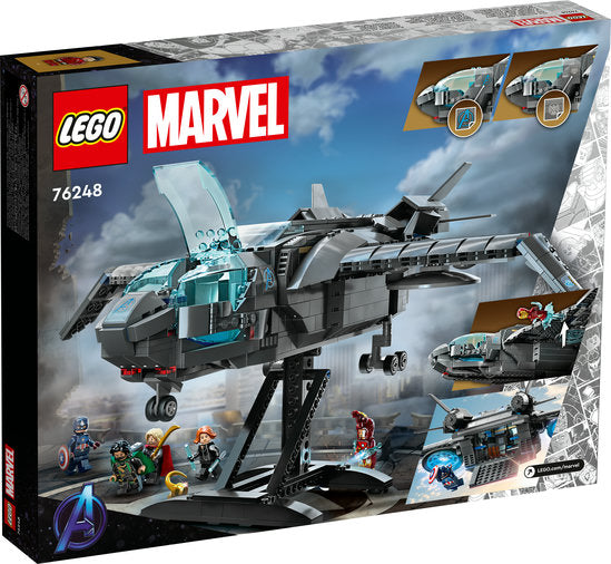QUINJETUL AVENGERS - LEGO MARVEL SUPER HEROES - LEGO - 76248 - Libelula Vesela - Jucarii