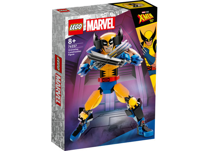 FIGURINA DE CONSTRUCTIE WOLVERINE - LEGO MARVEL SUPER HEROES - LEGO (76257) - Libelula Vesela - Jucarii