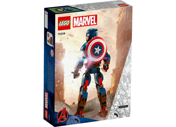 FIGURINA DE CONSTRUCTIE CAPTAIN AMERICA - LEGO MARVEL SUPER HEROES - LEGO (76258) - Libelula Vesela - Jucarii