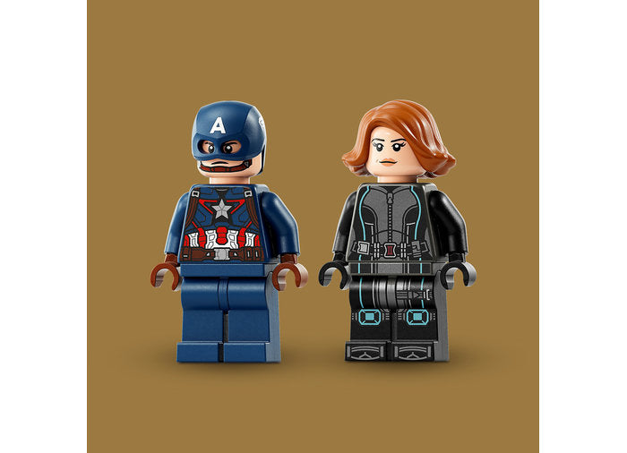 MOTOCICLETELE LUI BLACK WIDOW SI CAPTAIN AMERICA - LEGO MARVEL SUPER HEROES - LEGO (76260)