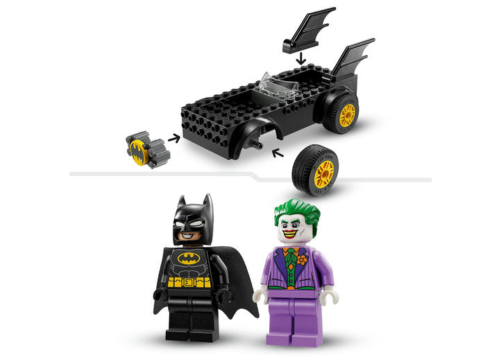 URMARIRE PE BATMOBILE: BATMAN CONTRA JOKER - LEGO DC SUPER HEROES - LEGO (76264) - Libelula Vesela - Jucarii