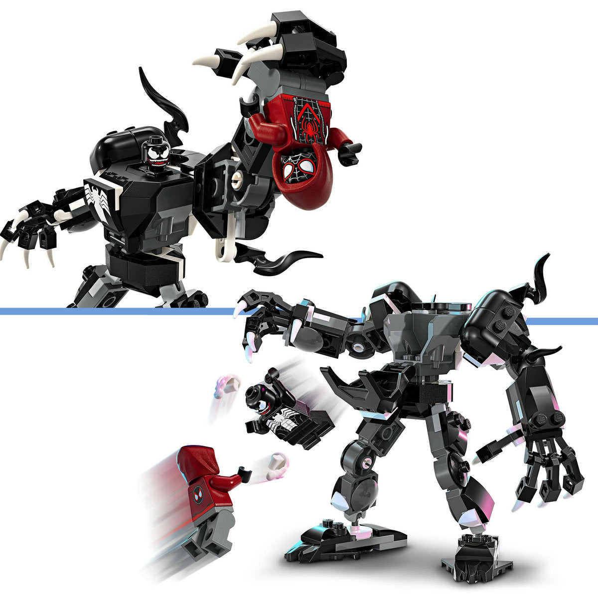 ARMURA DE ROBOT A LUI VENOM VS MILES MORALES - LEGO MARVEL SUPER HEROES - LEGO (76276)