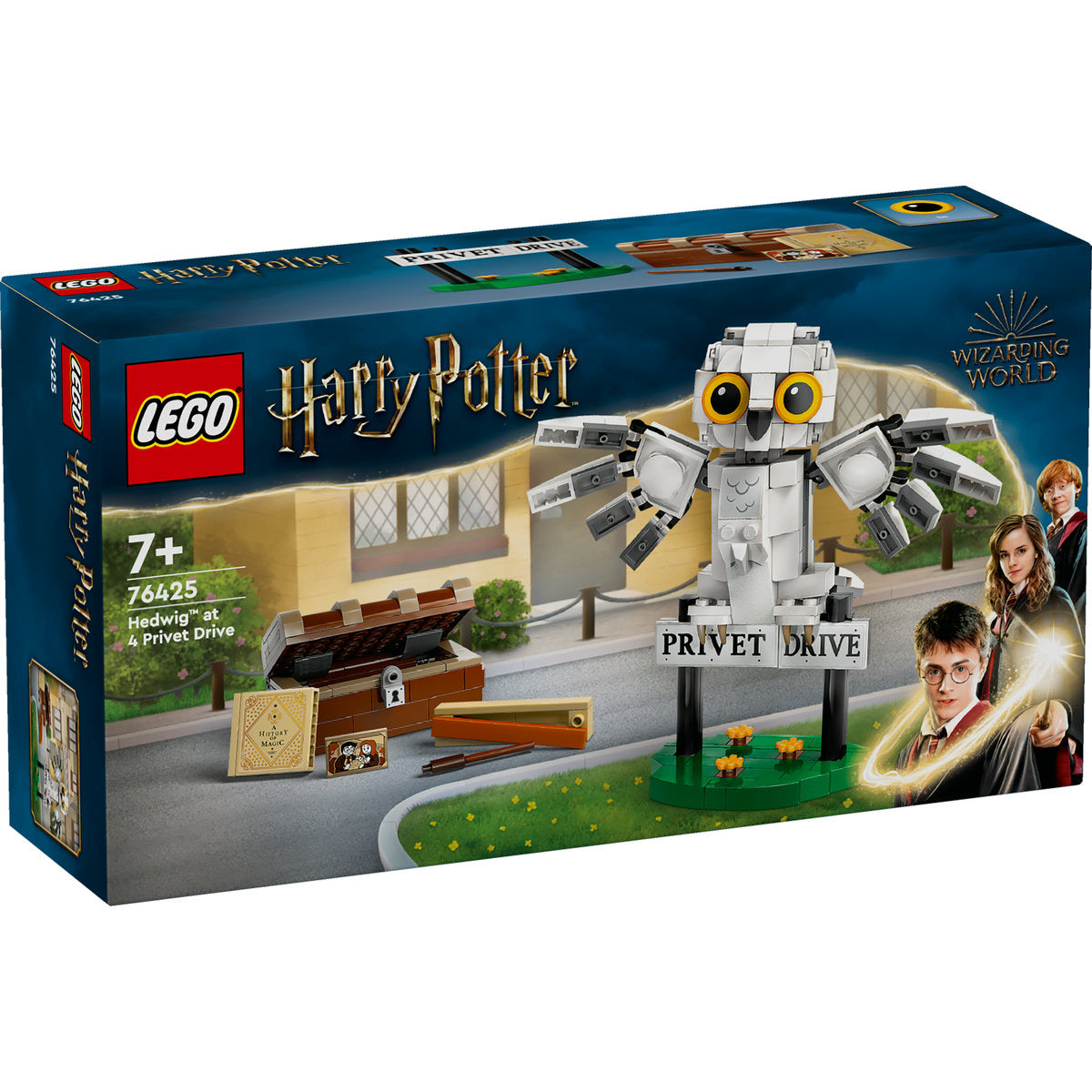 HEDWIG PE PRIVET DRIVE NR. 4 - LEGO HARRY POTTER - LEGO (76425) - Libelula Vesela - Jucarii