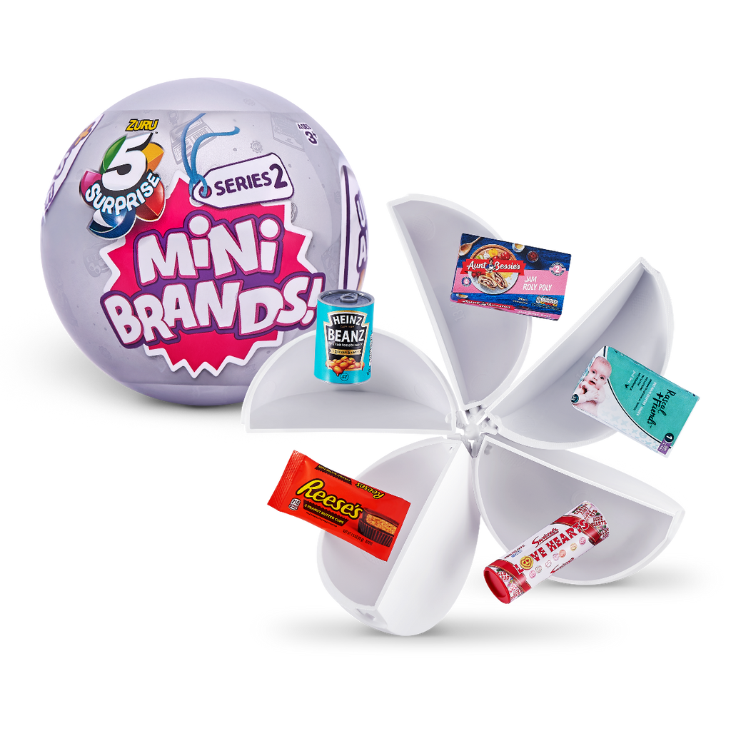 MINI BRANDS SERIES 2, 5 SURPRISE - ZURU INC (77289GQ2) - Libelula Vesela - Jucarii