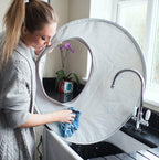 KIT HRANIRE - BAVETA SI TAVA (FRUCTE VESELE) - TIDY TOT (SKU104) Libelula Vesela Puericultura