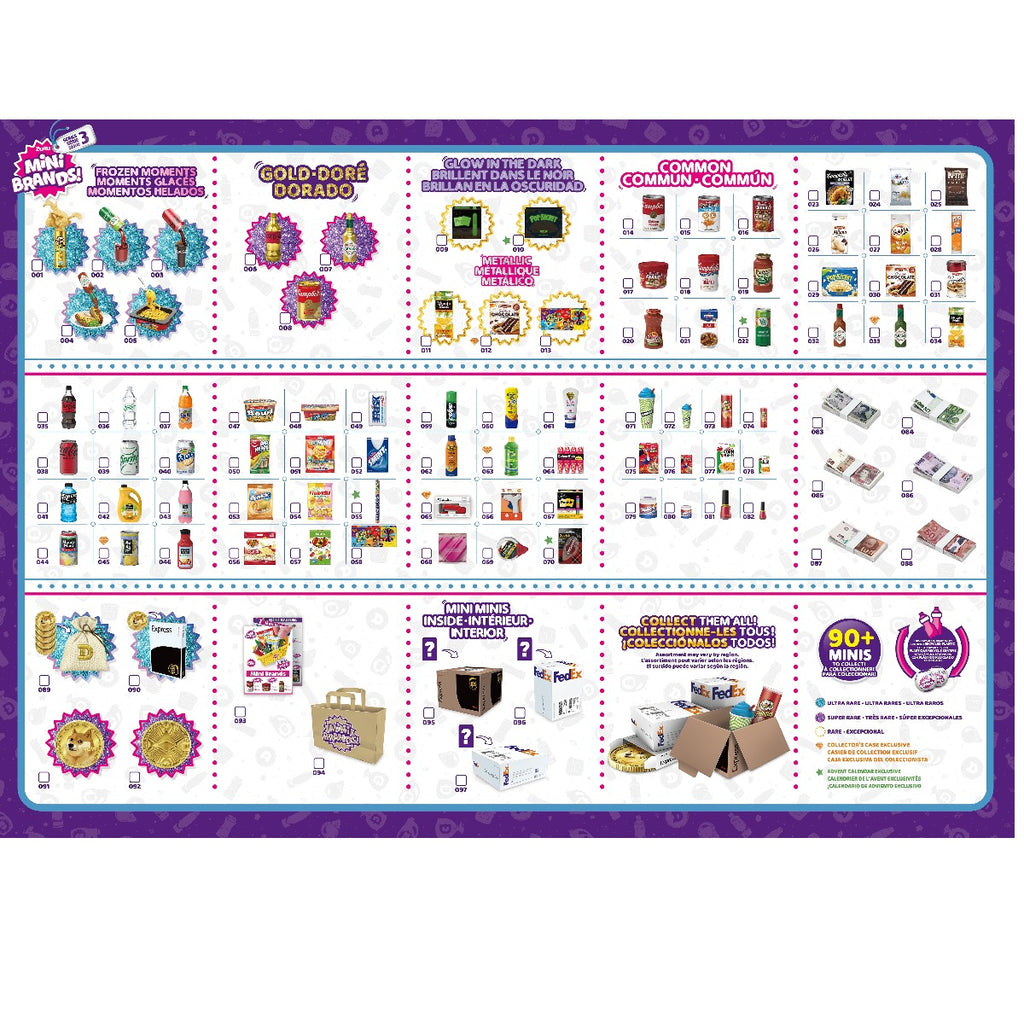 5 SURPRISE - MINI BRANDS GLOBAL, S3 - ZURU (77435GQ2) - Libelula Vesela - Jucarii