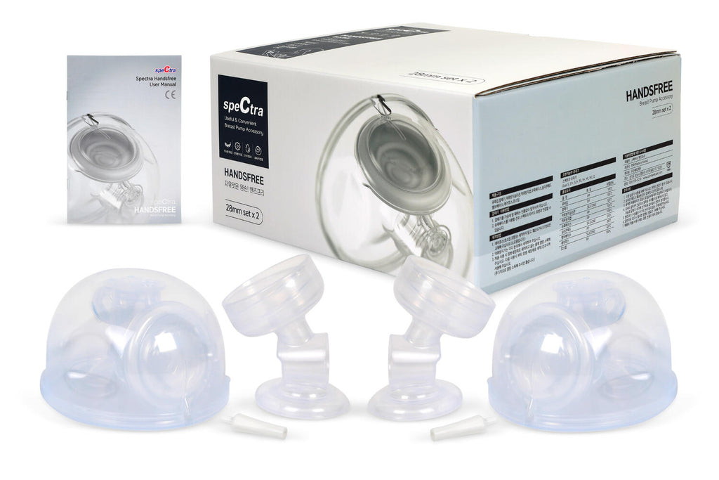 SET CUPE HANDS FREE (28 MM) - SPECTRA (ENAC039) - Libelula Vesela - Puericultura